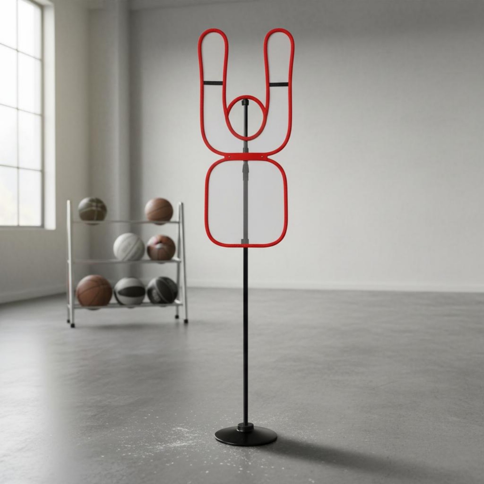 Sports Defensive Mannequin Customizable Sports Defensive Figure Portable