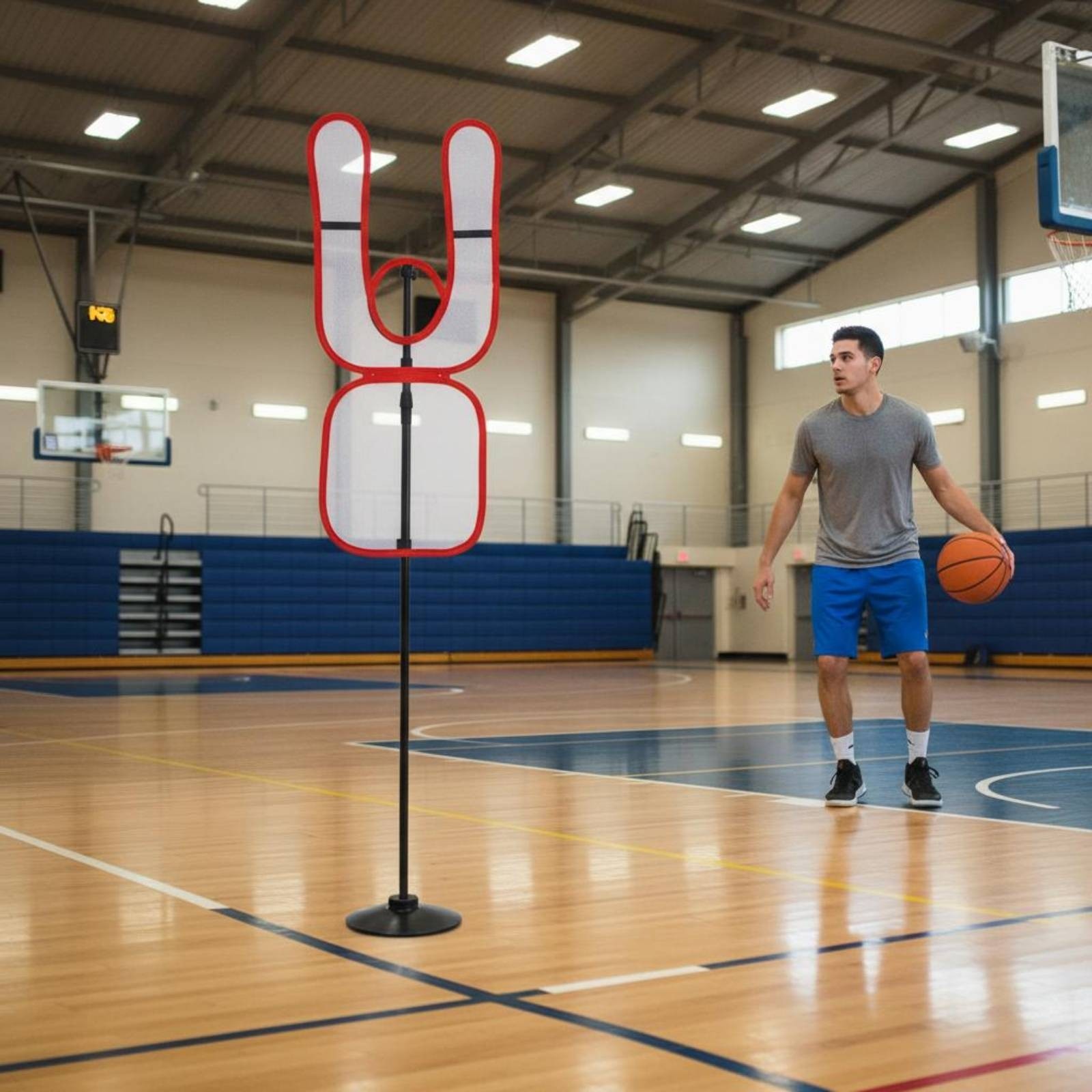 Sports Defensive Mannequin Customizable Sports Defensive Figure Portable