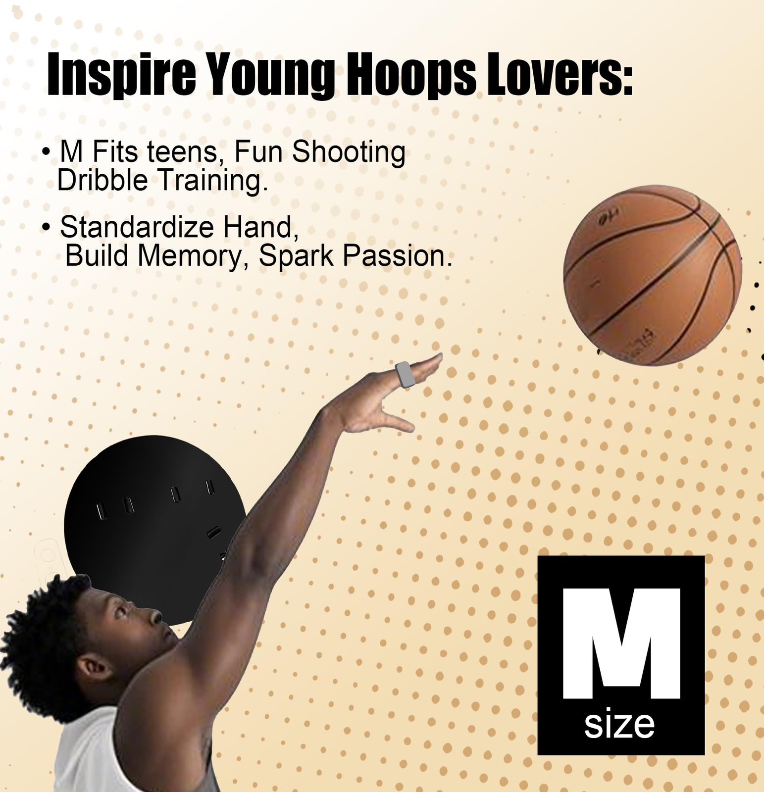 Lintriguingly Basketball Shooting Trainer – Adjustable Hand Placement Correct…