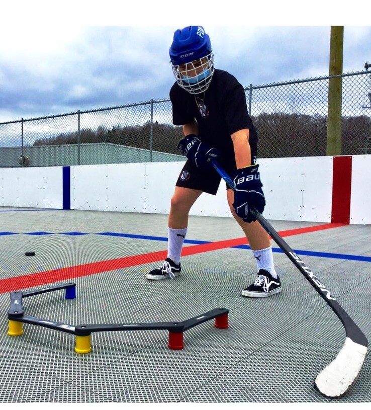 Potent Hockey Training Equipment – Digital Stickhandling Trainer – Portable Ge1
