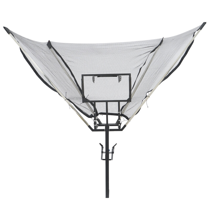 IC3 Basketball Shot Trainer Rebounder Net with Return System Portable Shot Net