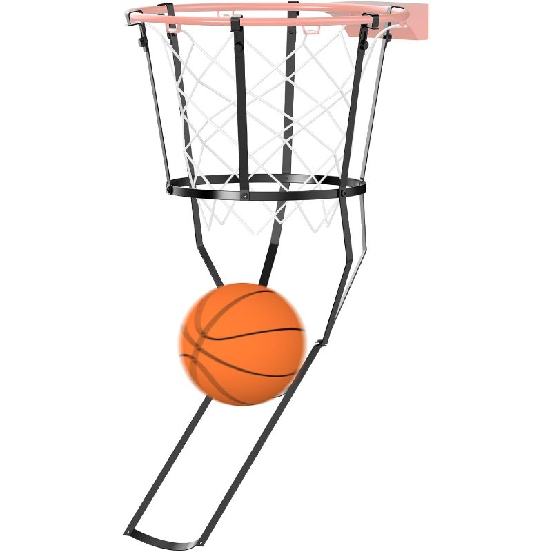 Basketball Return Training Attachment, Basketball Hoop Rebounder for Practice