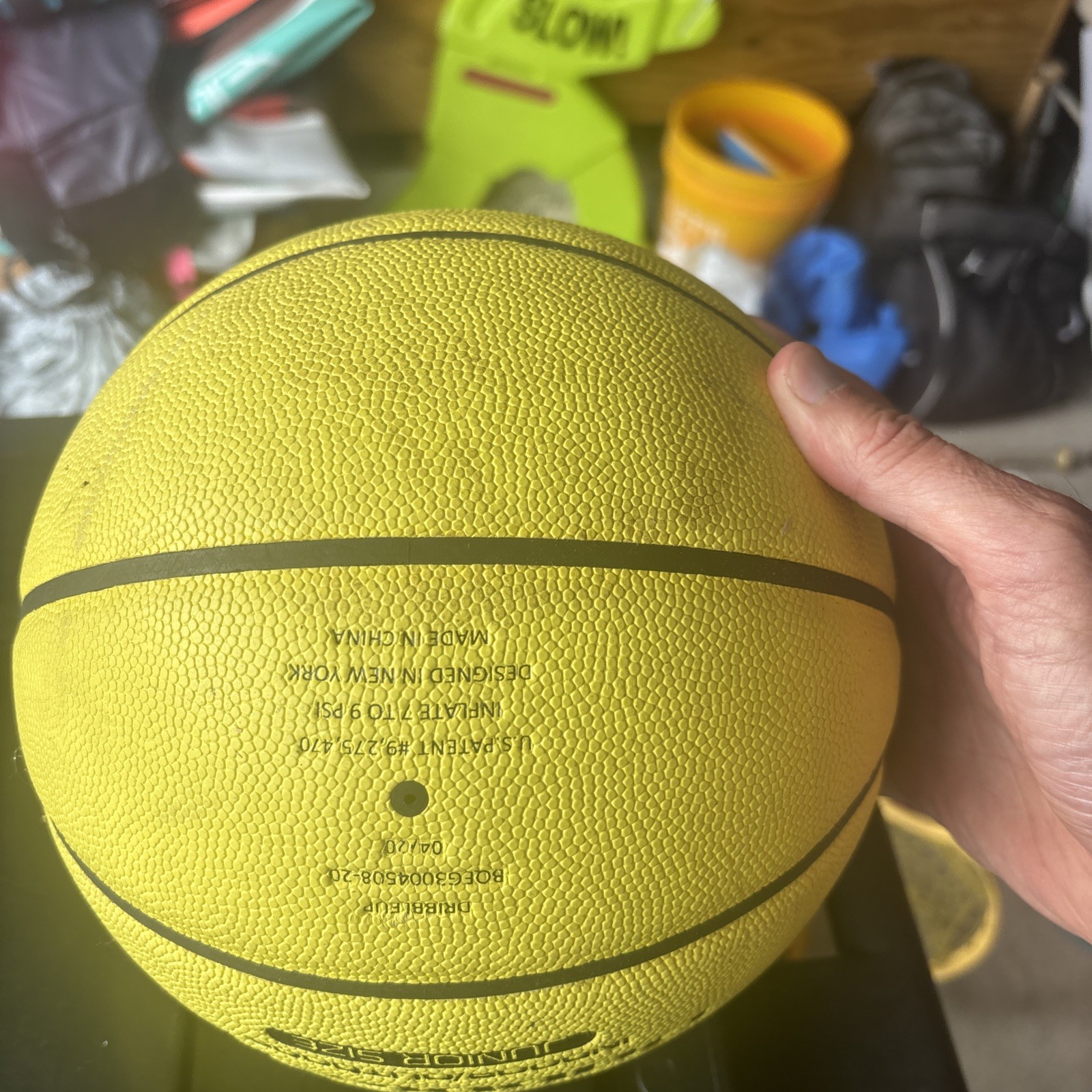 Dribble Up Smart Basketball Official Size Indoor Outdoor 29.5 Basketball