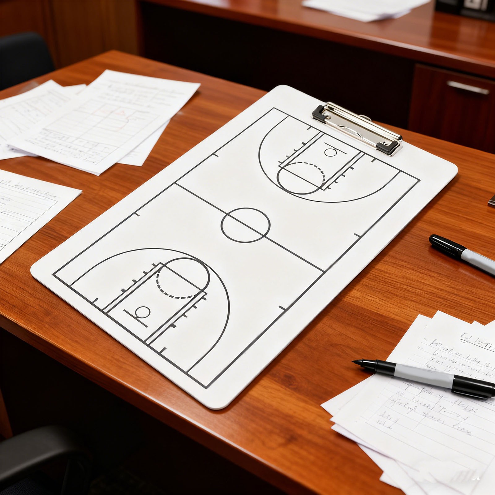 Spacious Basketball Coaching Board For Plays Strategy Whiteboard For Coache CNPO