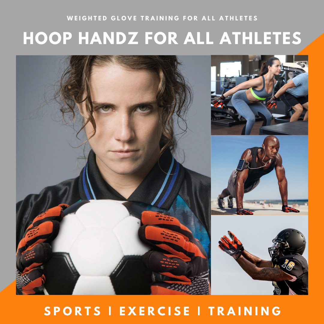 Hoop Handz Weighted Anti-Grip Basketball Training Gloves