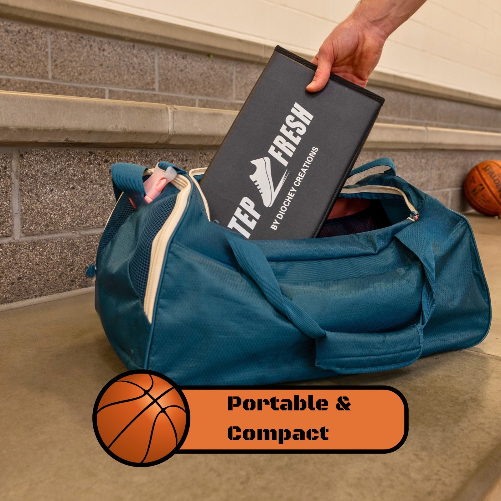 Basketball Sticky Mat With 120 Sheets, Portable Basketball Pad for Shoe Grip
