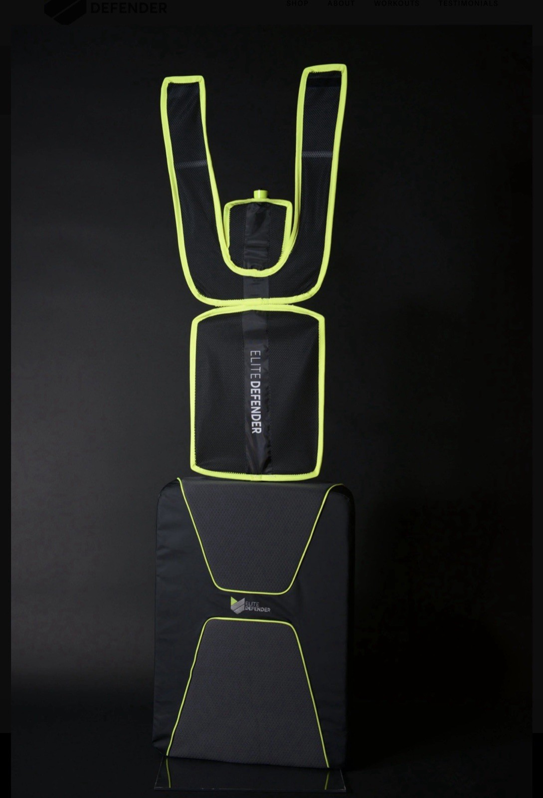 Elite Defender Basketball Training Pad – With Travel Bag. Great Shape!