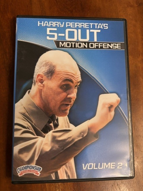 5-Out Motion Offense Harry Perretta Basketball Coaching DVD