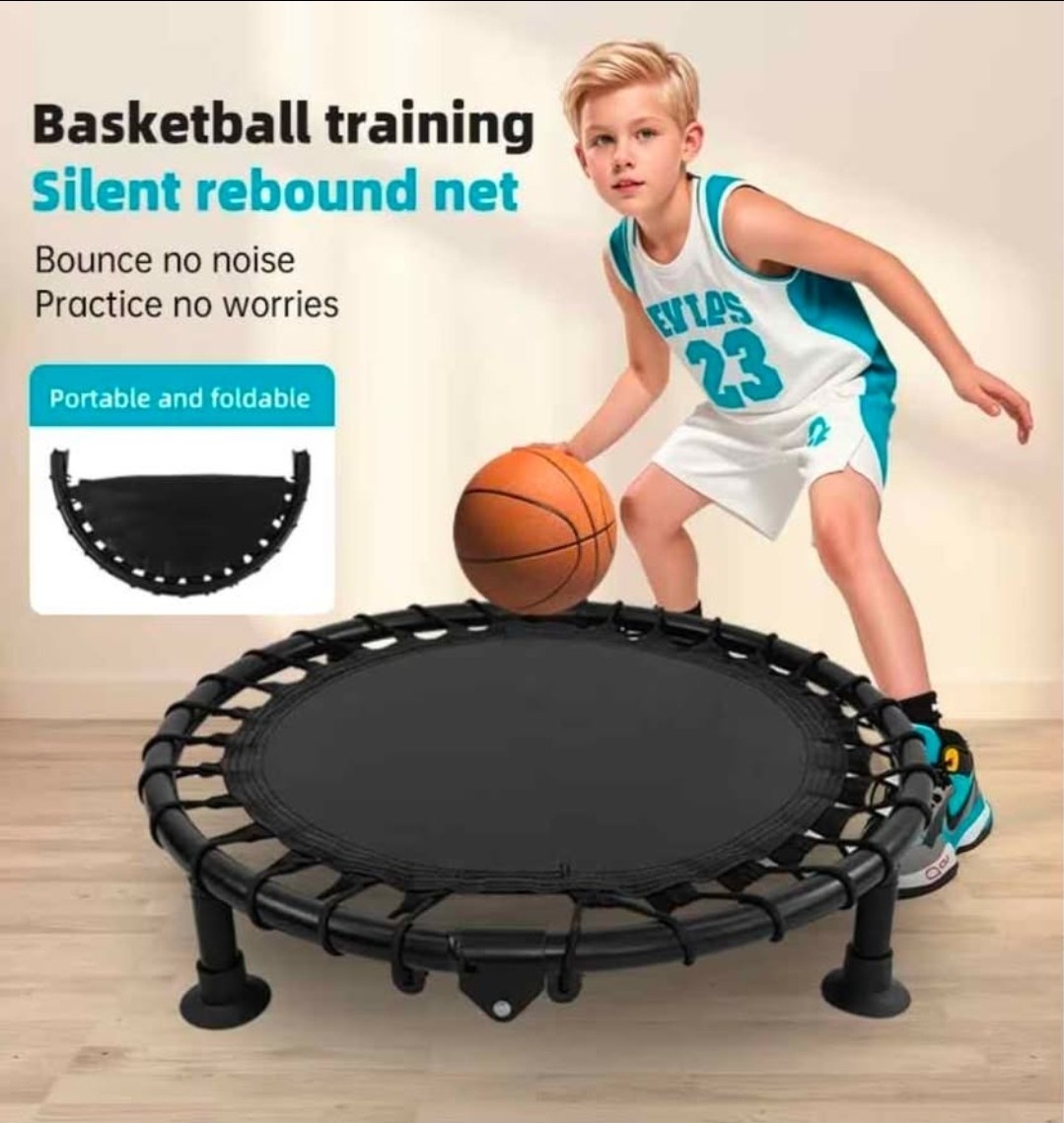 Silent Basketball Dribble Pad – High Bounce Foldable Rebound Mat for Professi…