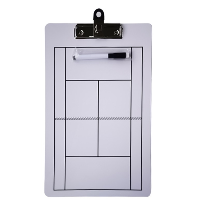 Double-Side Basketball Full Half Courts Board Dry Erases Football Coaches Board