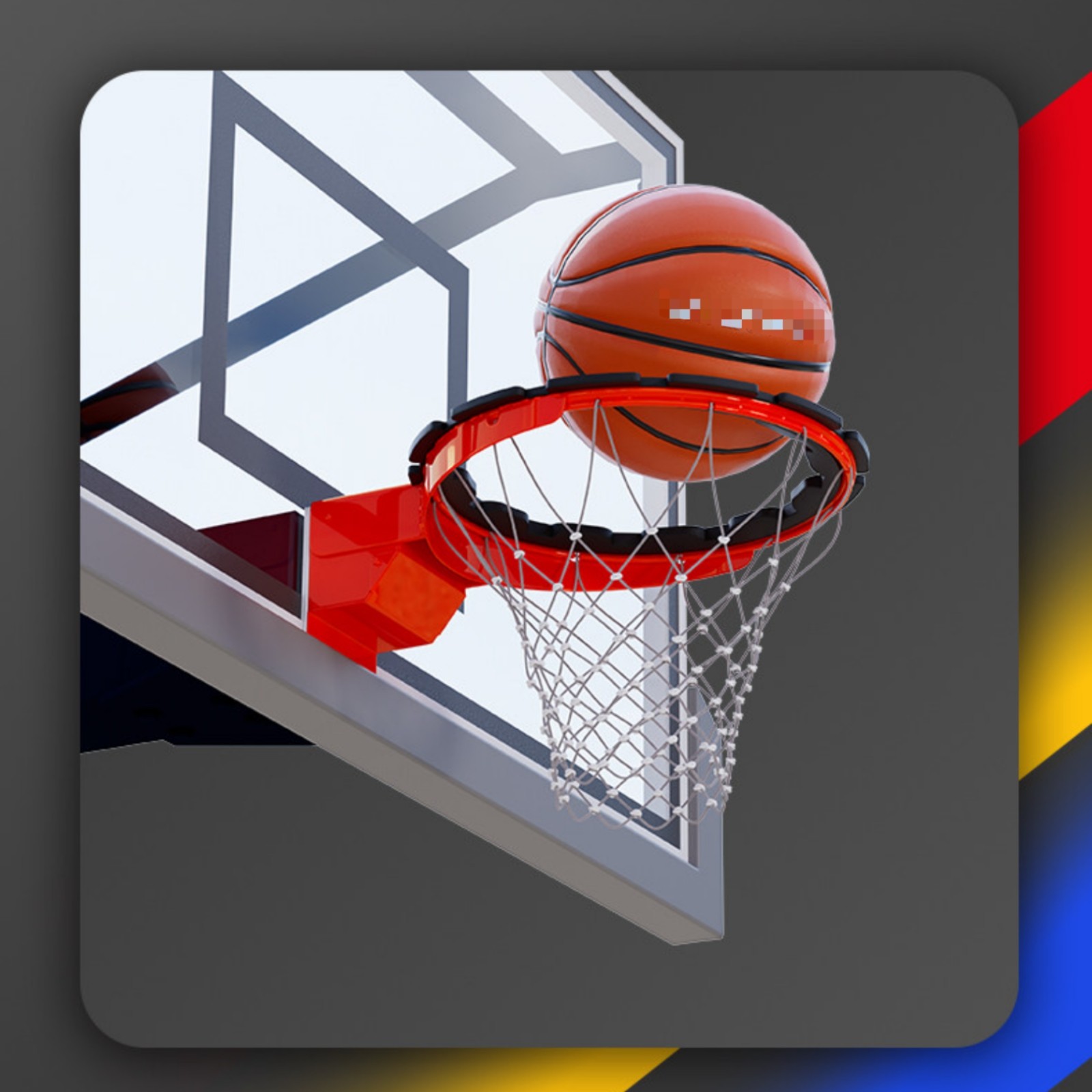 Basketball Reducer Hoop Practice Basketball Rim Reducer Hook-and-Loop