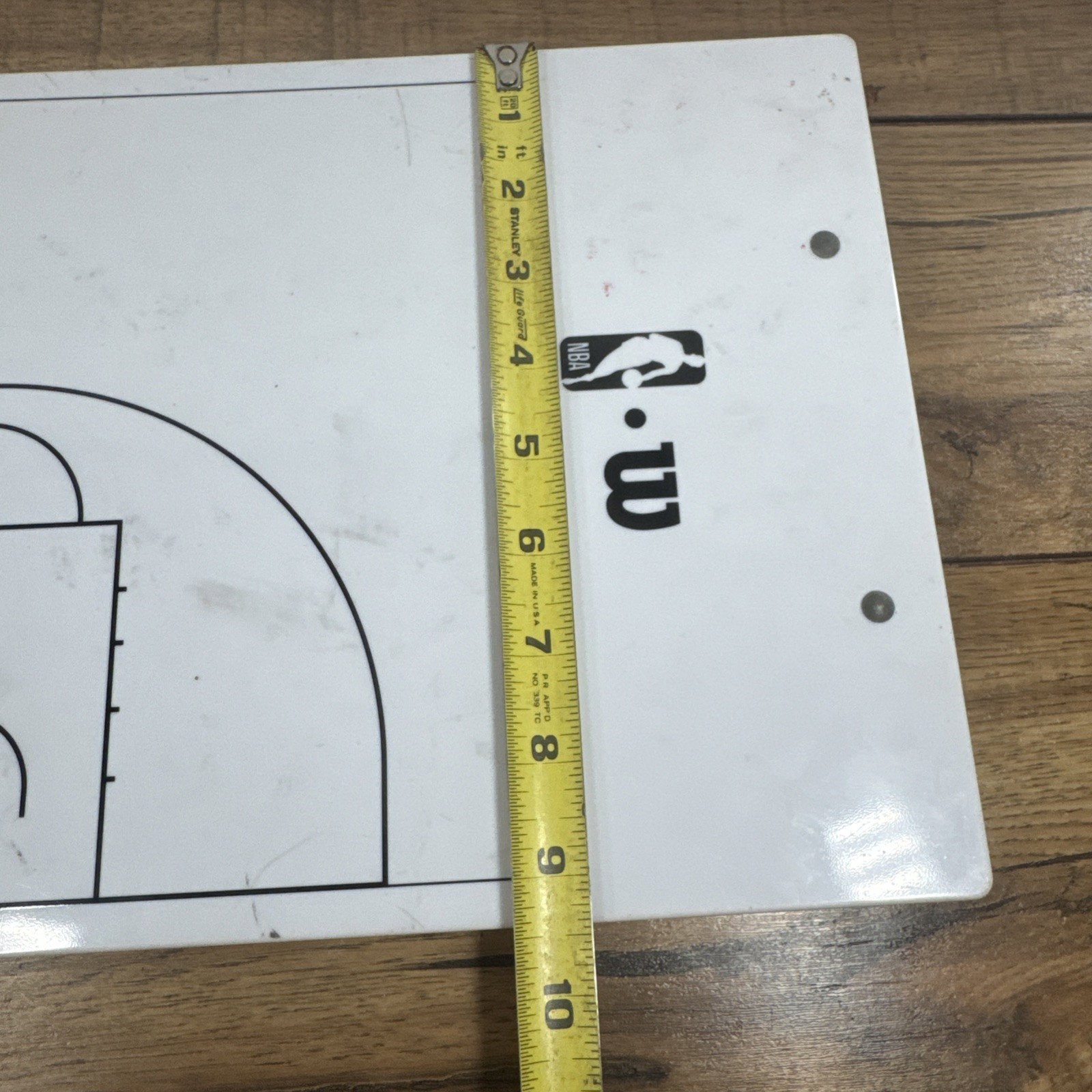 Wilson NCAA Coaches Basketball Dry Erase Board (white board)