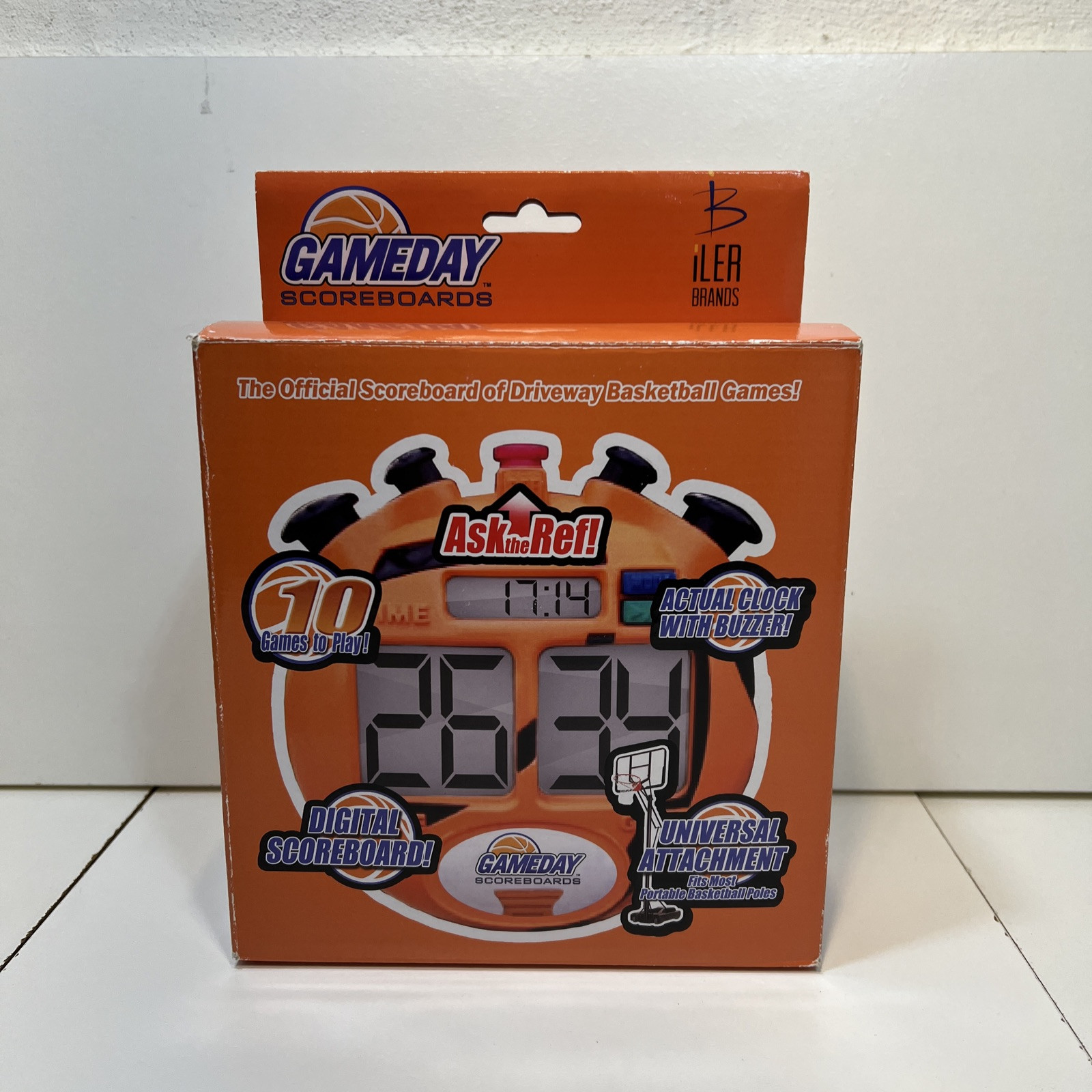 Iler Brands Gameday Scoreboards Battery Powered Score Keeper Basketball NIB