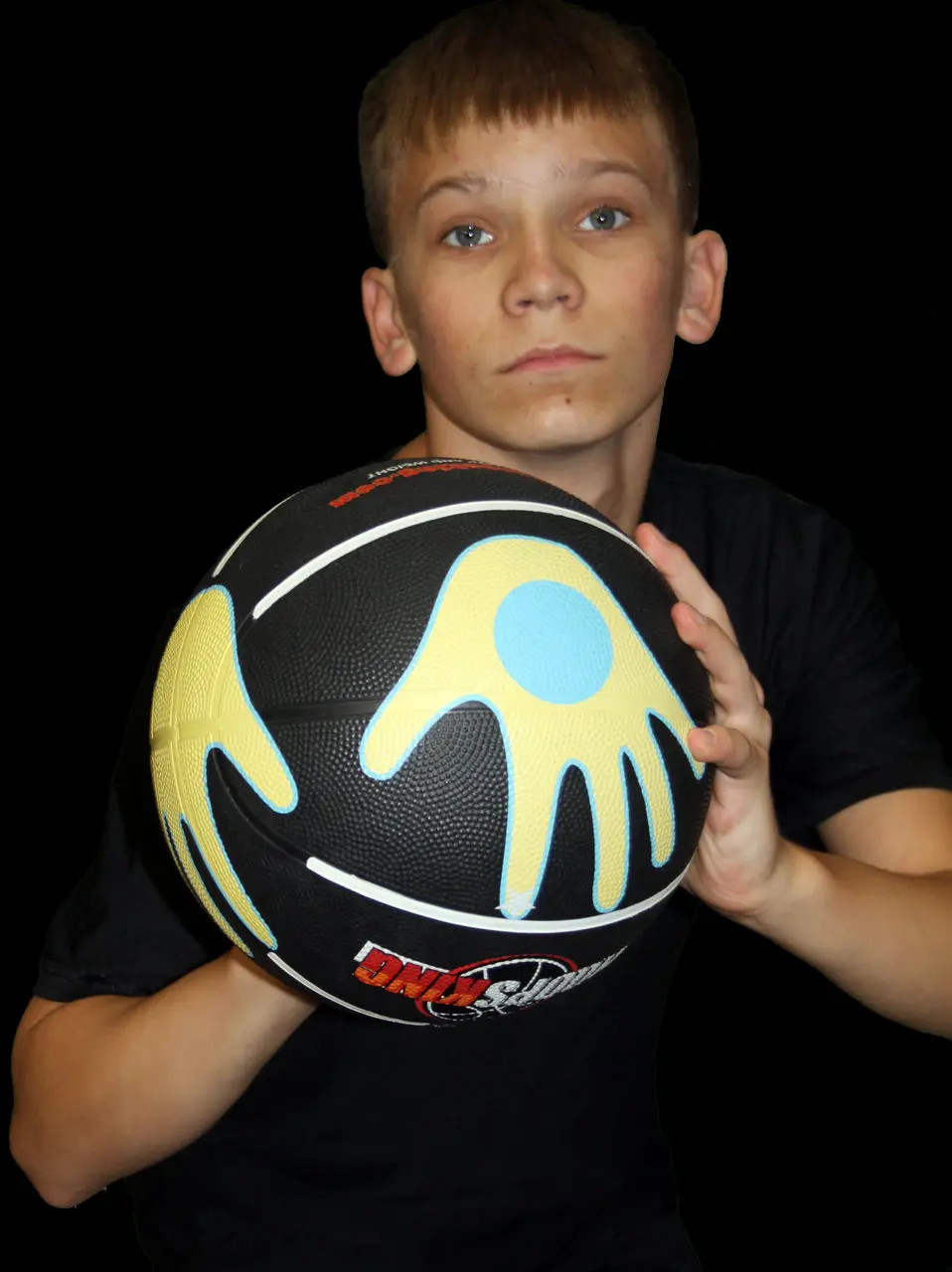 Hands on Shooter Basketball w/ Hand Placement