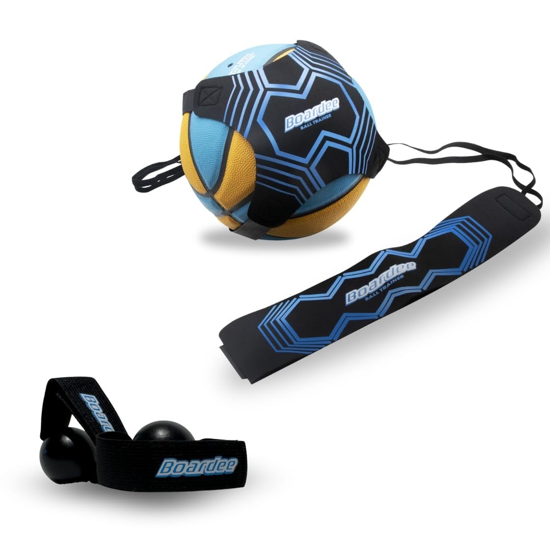 Volleyball Training Equipment Set – Rebounder with Waist Belt & Elastic Cord for