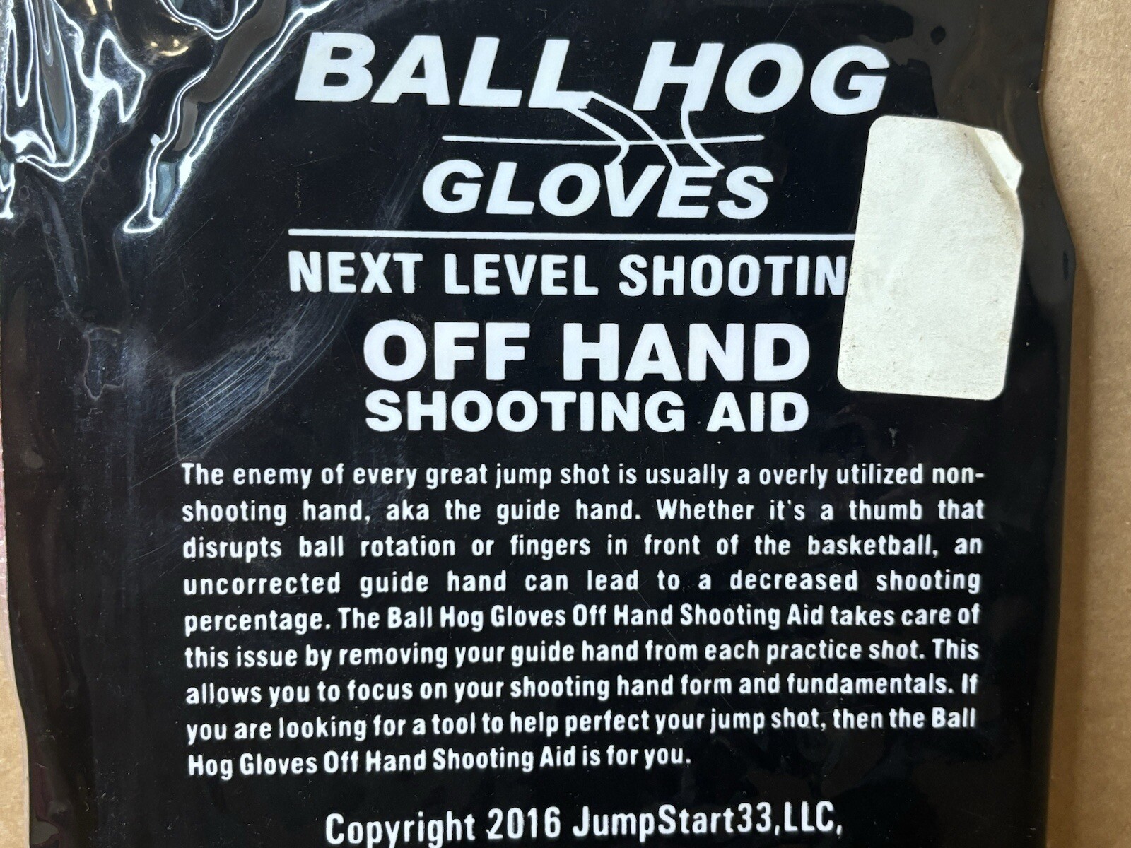 Ball Hog Off Hand Shooting Aid Smooth Shooter – Shot Training Aid – Open Box