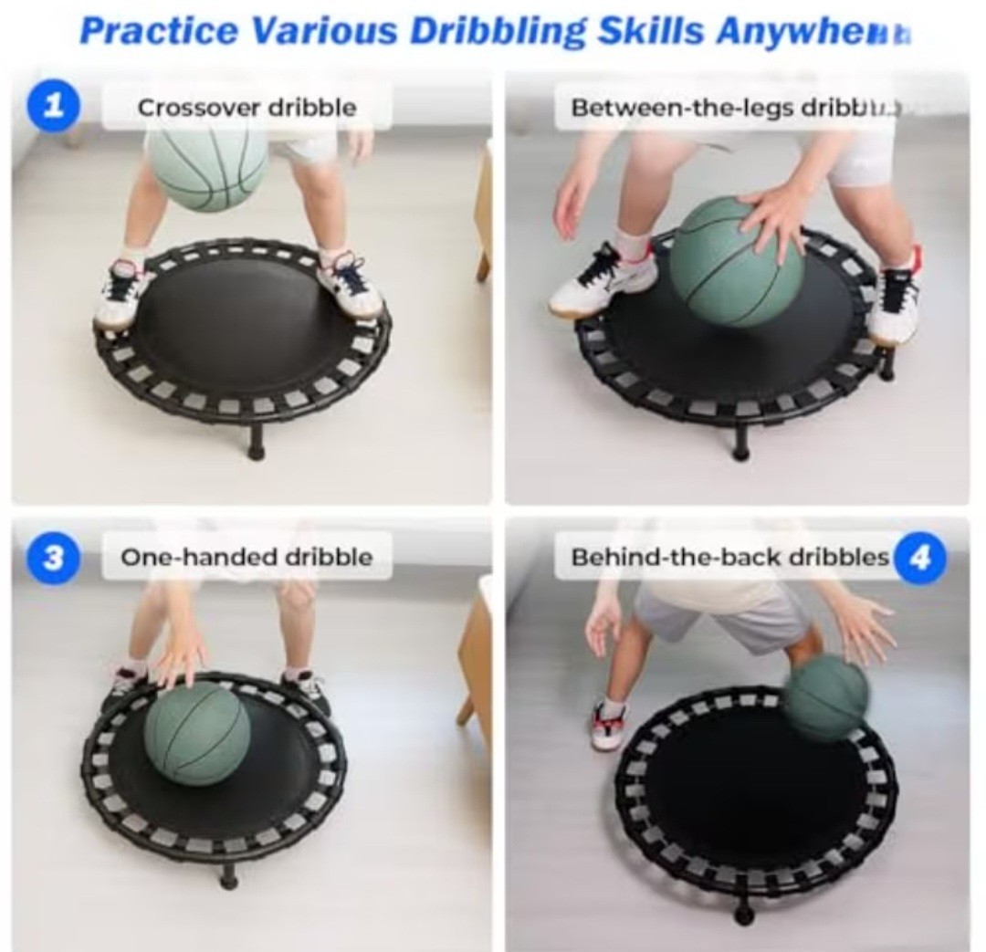 Basketball Silent Training Pad, No Noise Dribbling Mat Pro Basketball Training