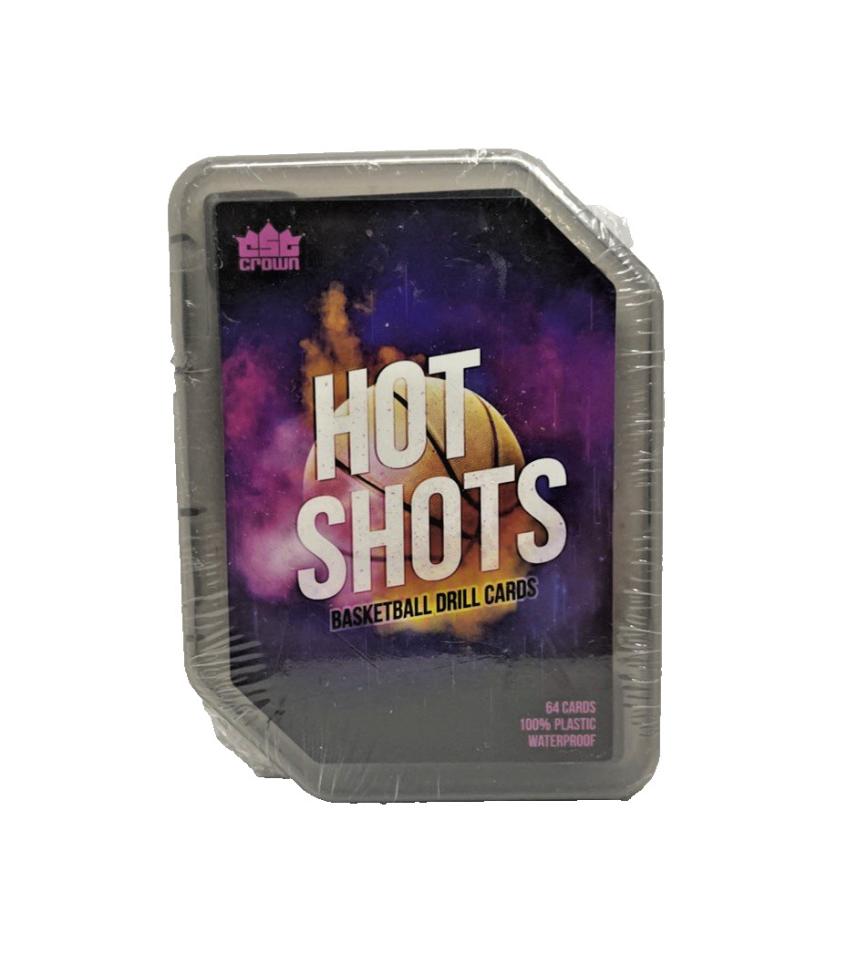 Hot Shots Basketball Drill Cards Deck for All-Around Training Development. NEW
