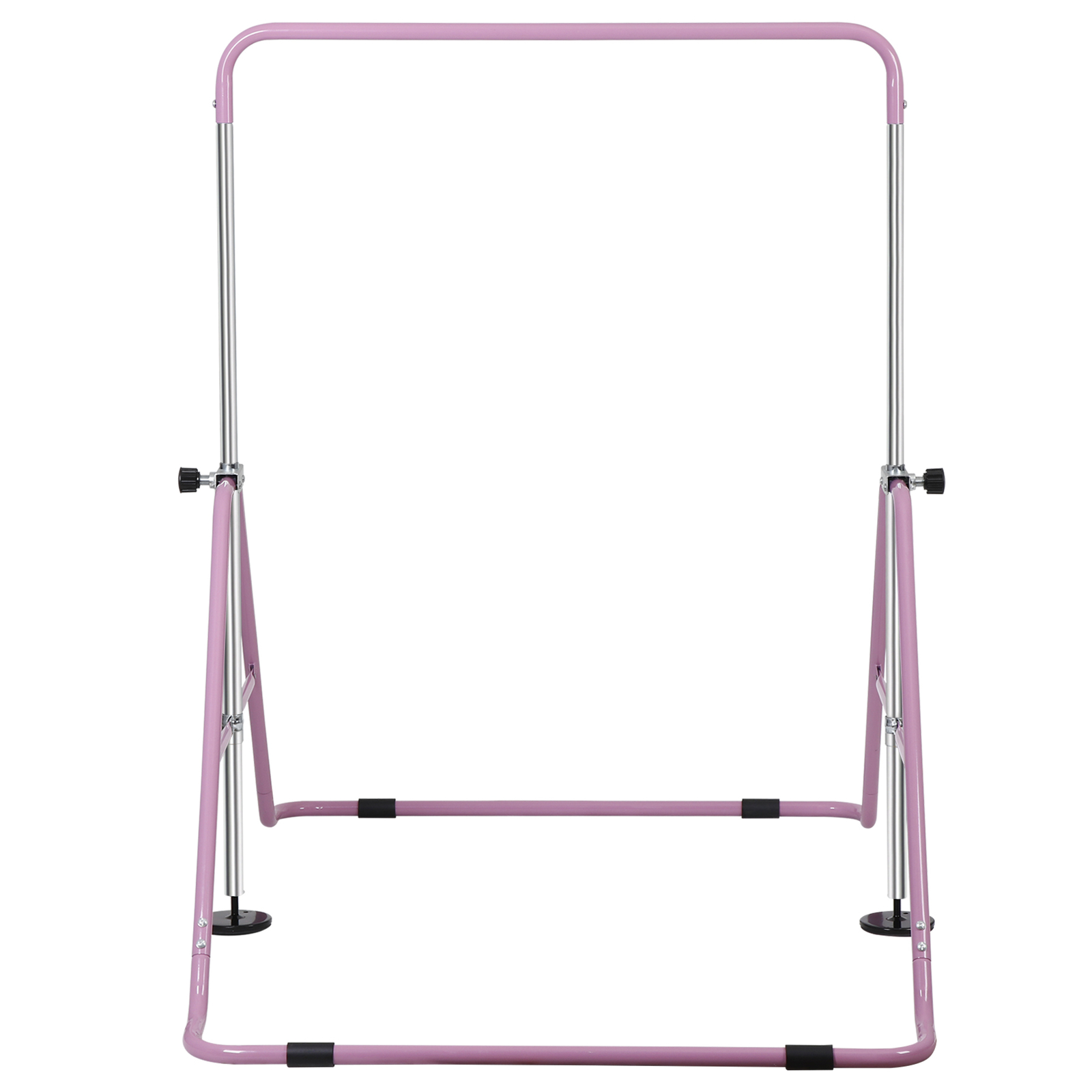 Gymnastics Training Bar Height Adjustable 35″ to 51″ Horizontal Kip Bar for Kids