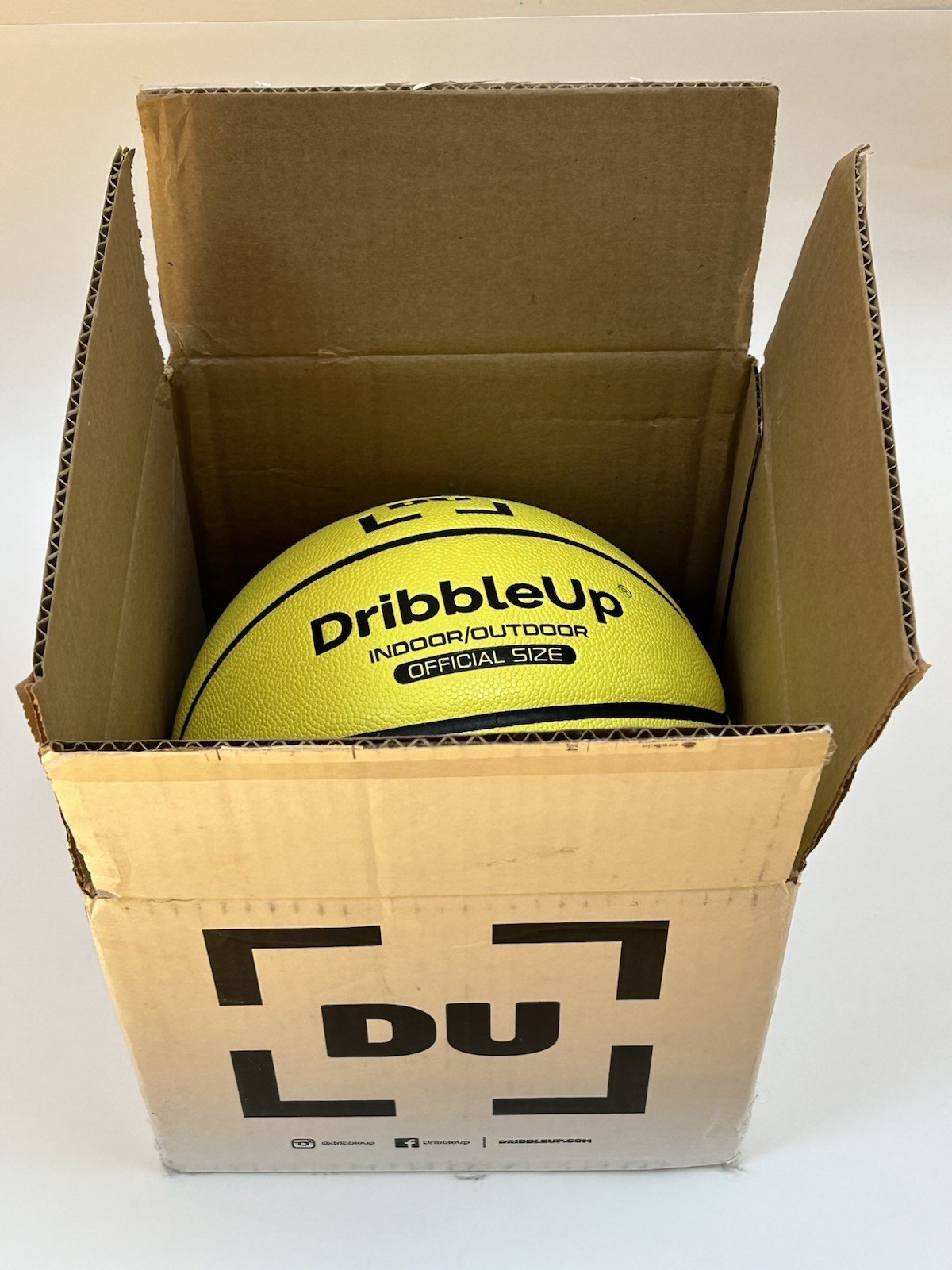 Dribble Up Smart Basketball Official Size Indoor Outdoor 29.5 Basketball