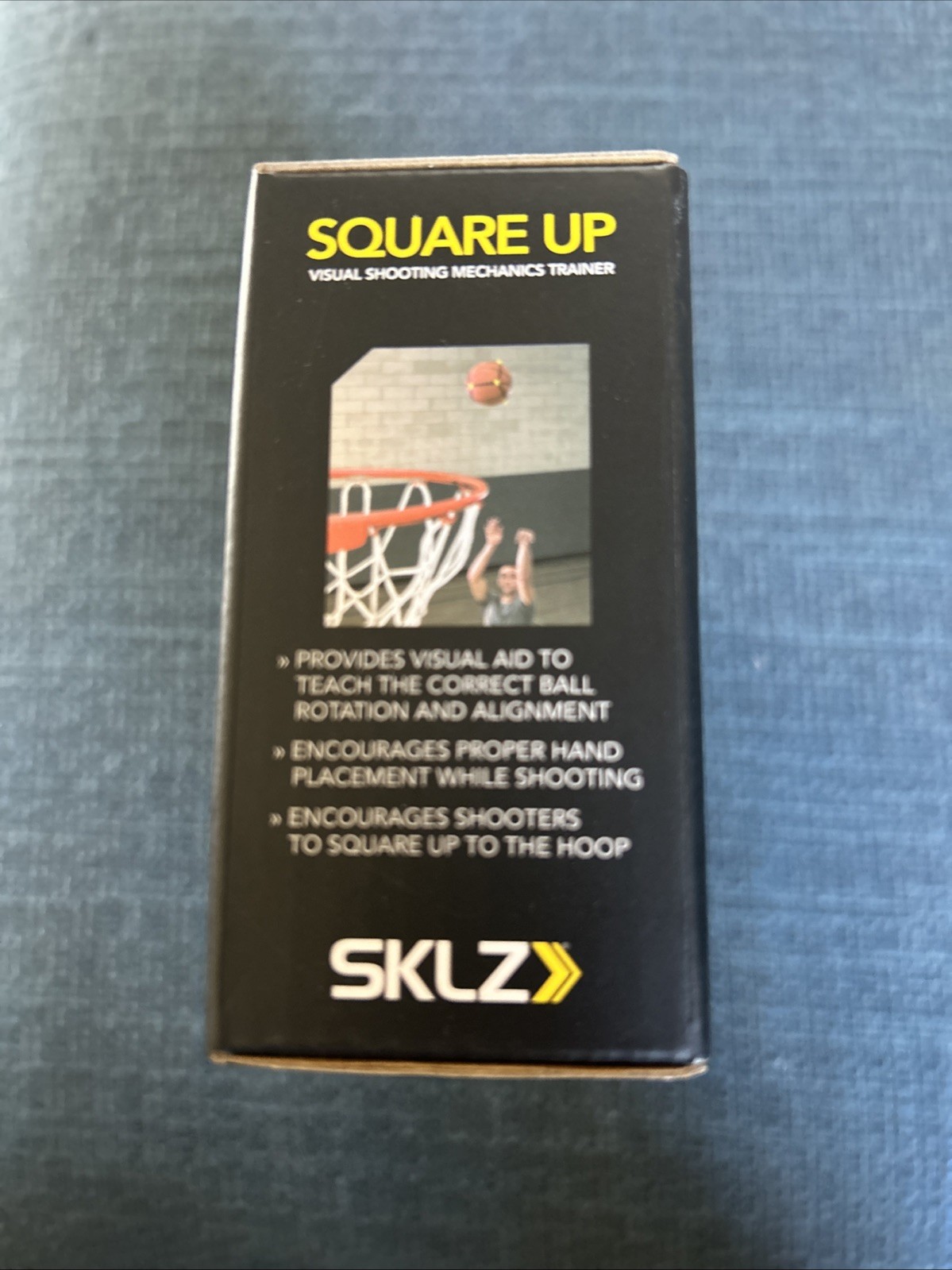 Basketball Visual Shooting Mechanics Trainer Hoops NBA NCAA SKLZ Square Up NEW