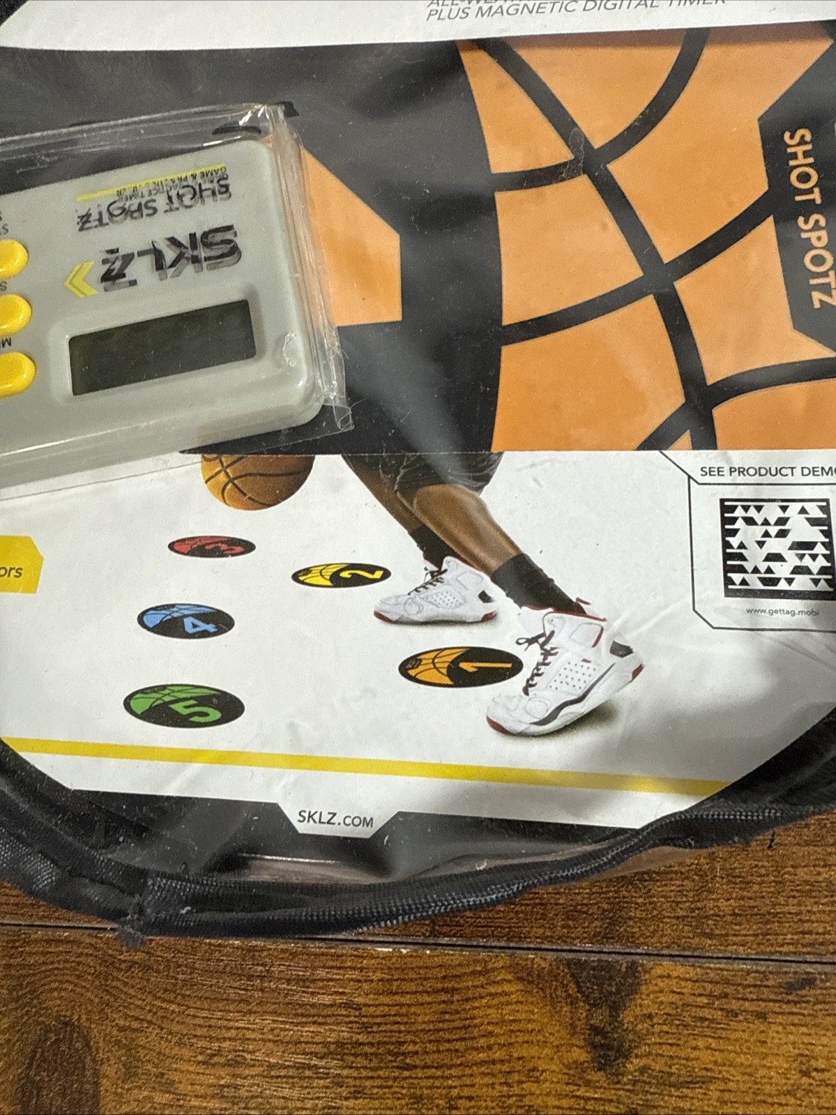 SKLZ Shot Spotz Basketball Training Set w/ Digital Timer