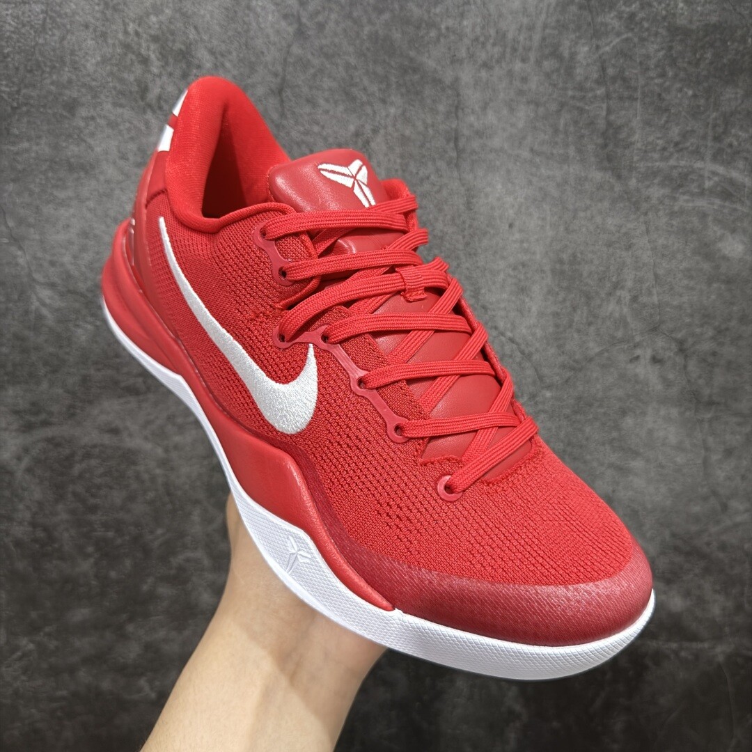 New NK Zoom Kobe 8 Protro “University Red” Mens Womens Athletic Shoes Authentic