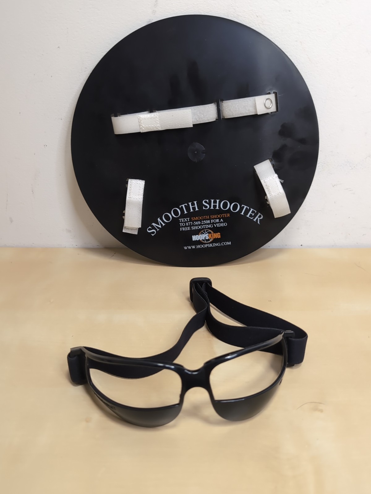Smooth Shooter Basketball Training Aid for Right Handed Shooter & Dribble Goggle