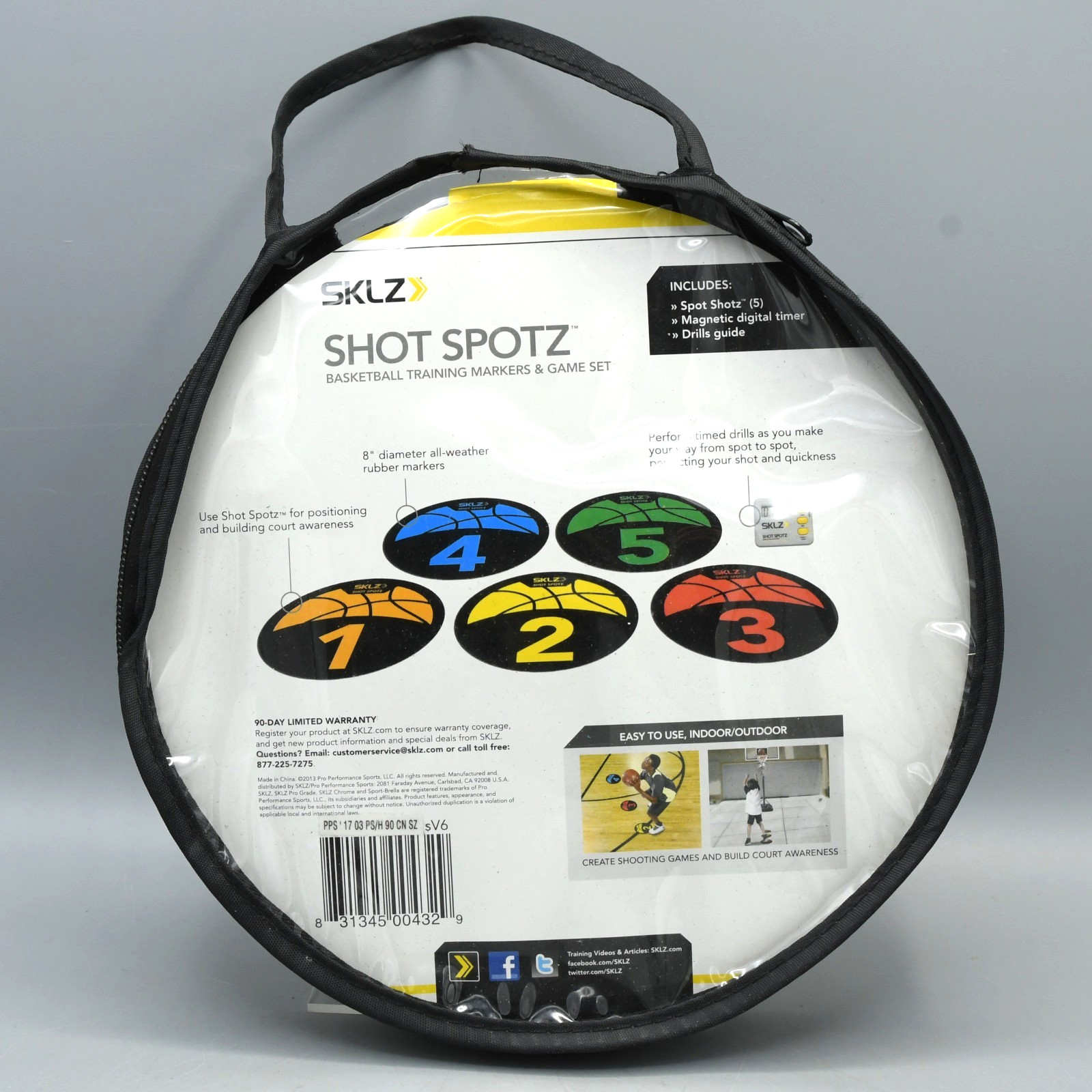 Basketball Drill Shooting Cards Training Markers Lot Sklz Shot Spotz Hot Shots