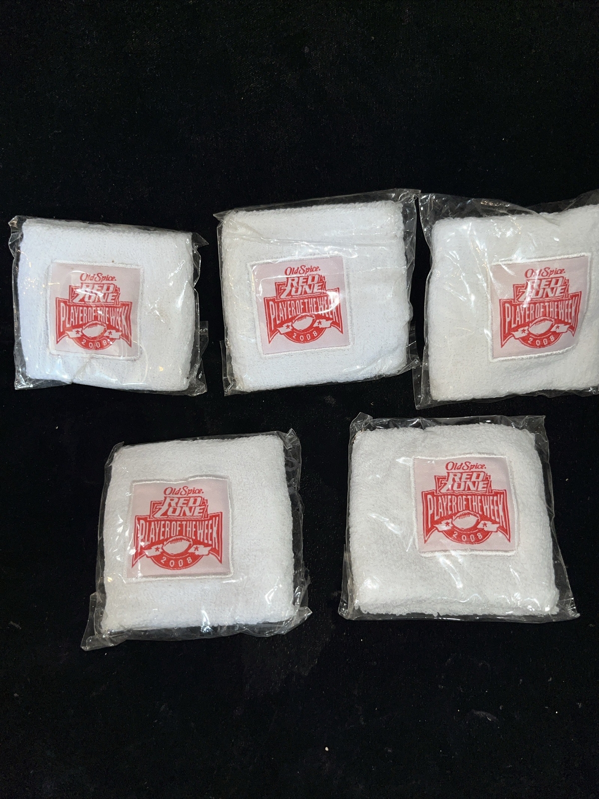 2008 Wristband Old Spice advertising RedZone Football Coaches Player Of The Year