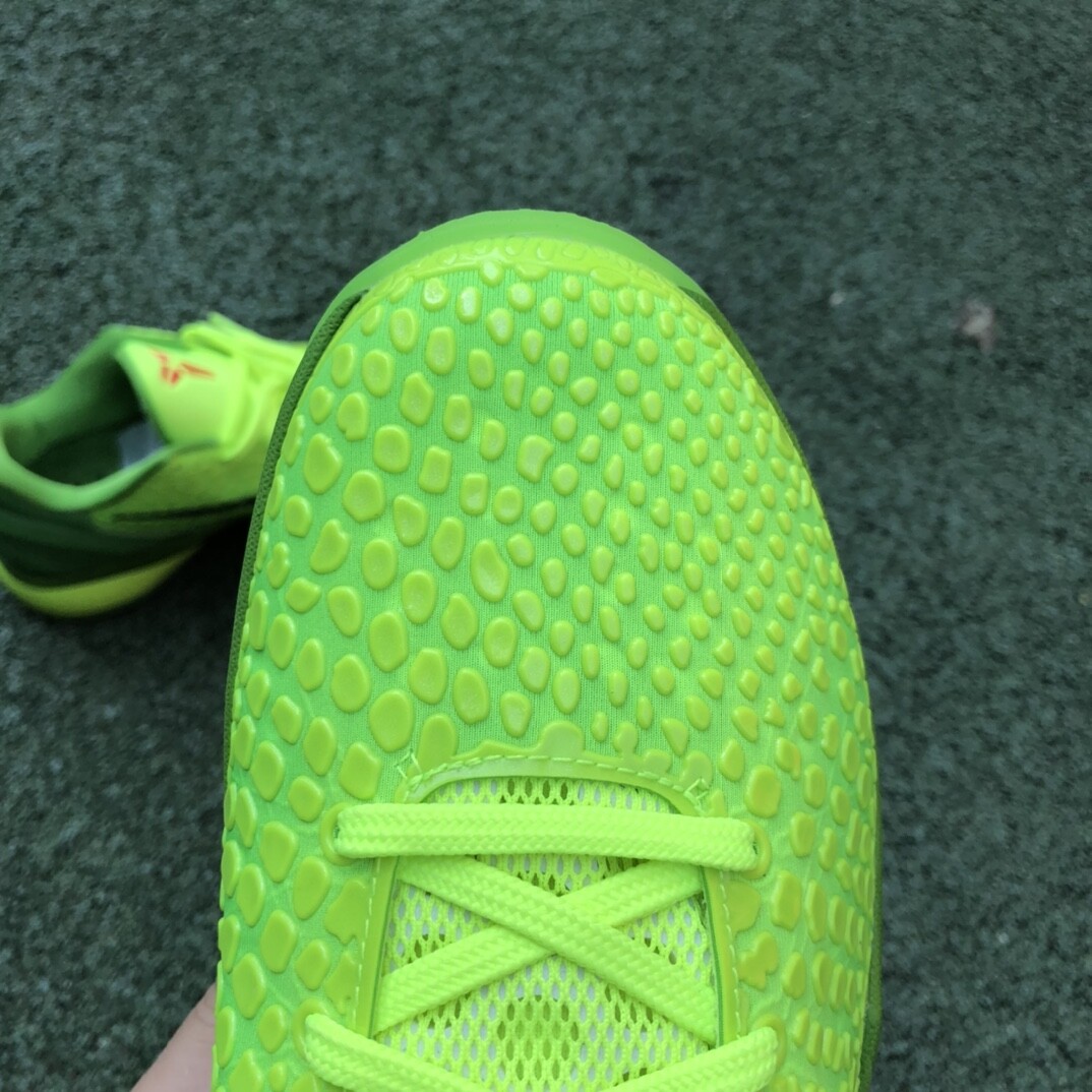 New NK Zoom Kobe 6 Protro Low Grinch CW2190-300 Mens Athletic Shoes Authentic