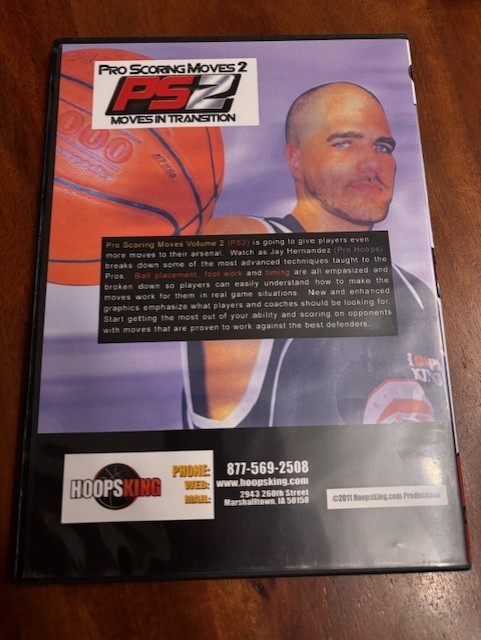 RARE Jay Hernandez Pro Scoring Moves 2 in Transition Basketball Coaching DVD