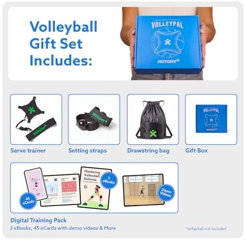Volleyball Training Rebounder Aid – Solo Trainer for Serve, Spike, Set & Pass –