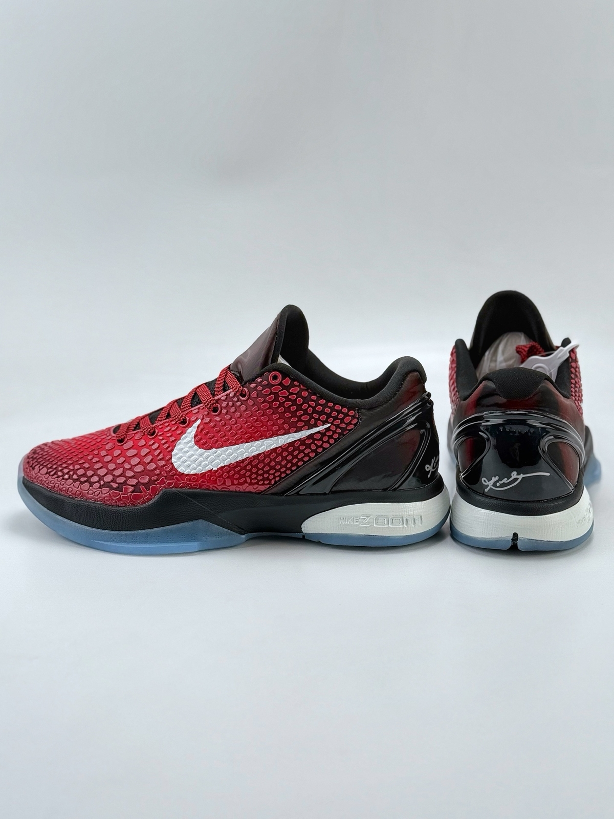 New NK Zoom KOBE 6 Protro “All-Star” Black Red Mens Athletic Shoes Authentic