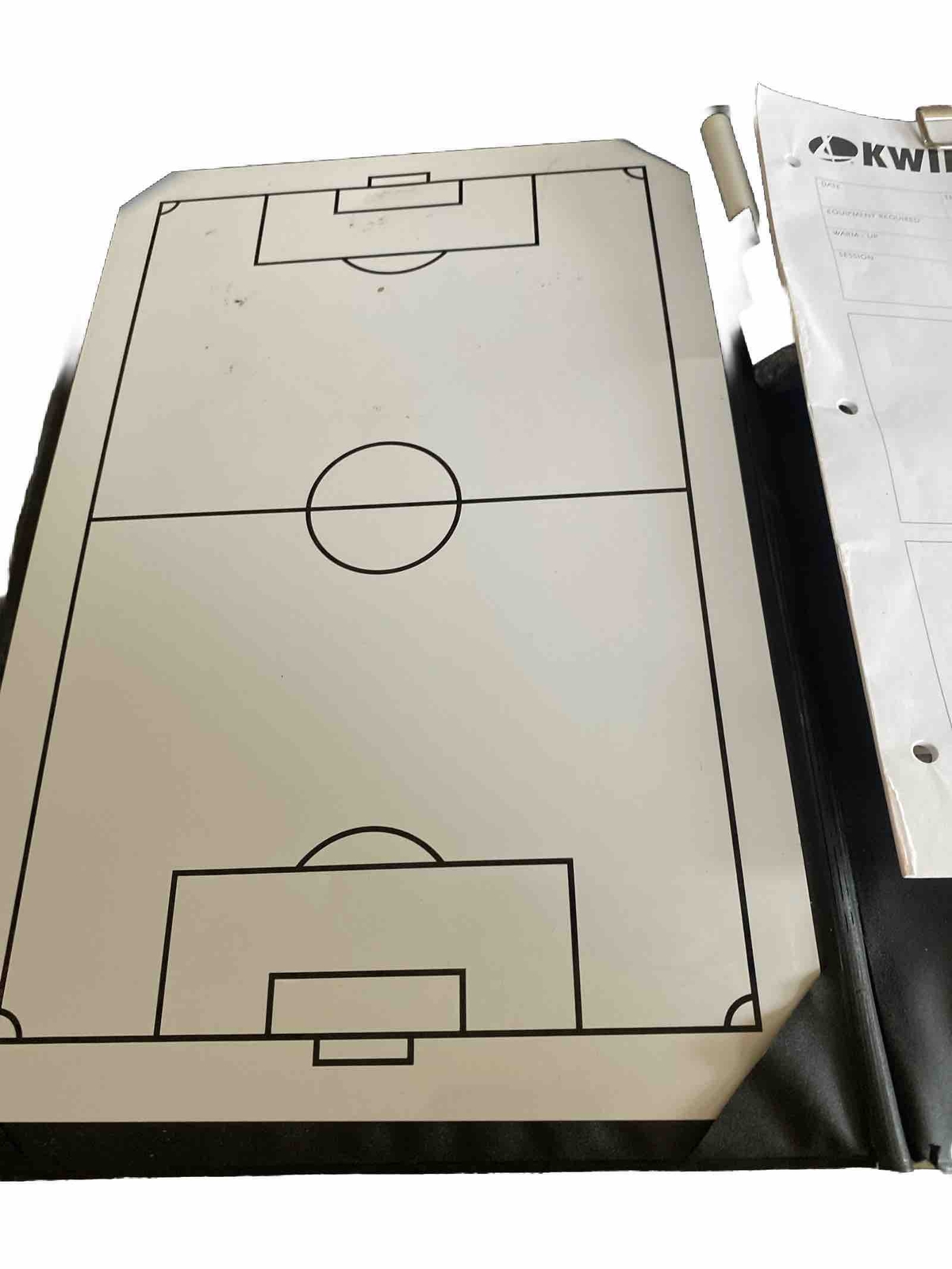 KwikGoal Coach’s Dry Erase Board and Practice Session Planner Size 14 In x 9 In