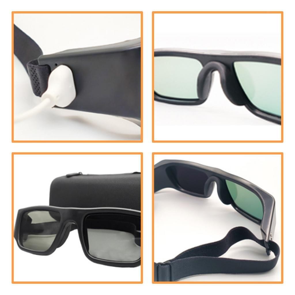 Vision Training Strobe Glasses Dribbling Goggles App Control Rechargeable Reflex