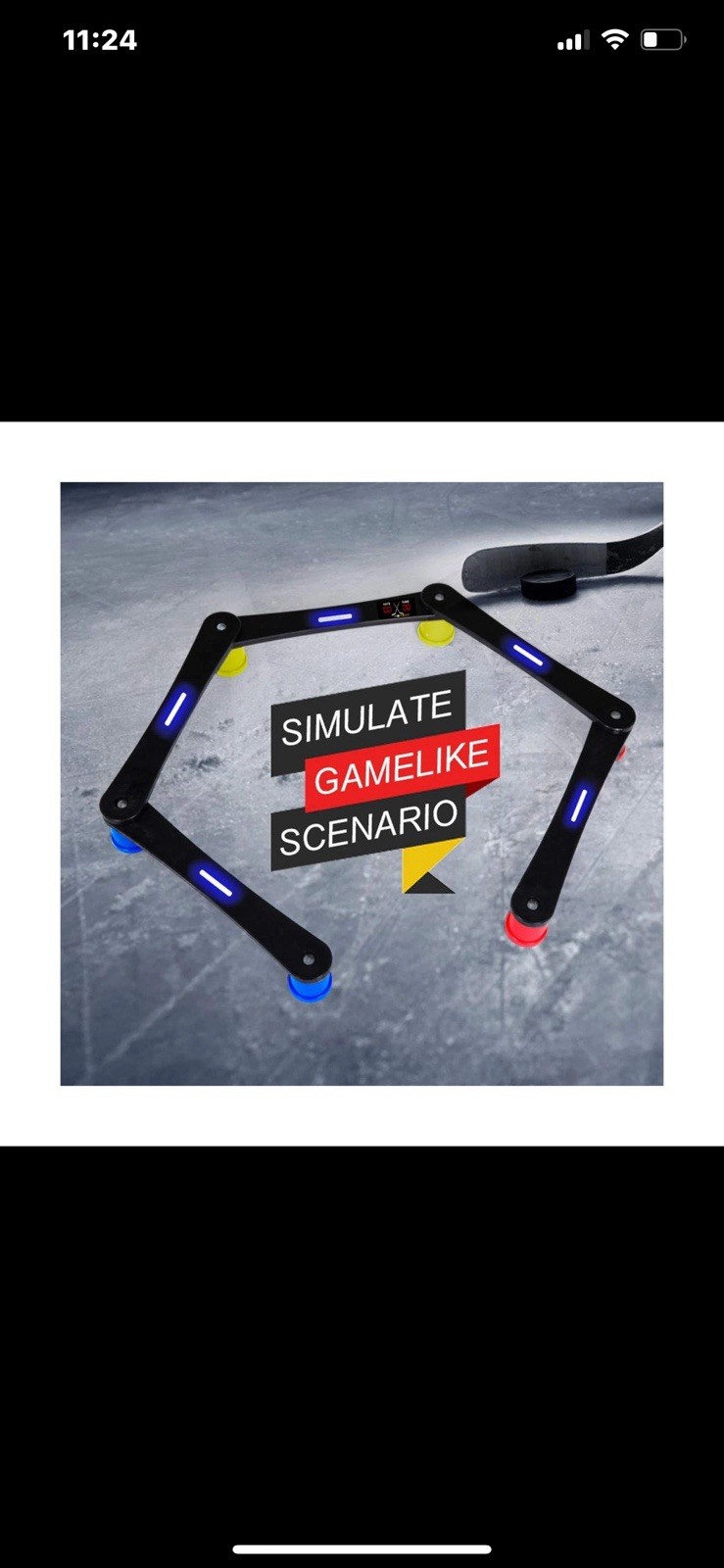 Potent Hockey Training Equipment – Digital Stickhandling Trainer – Portable NEW!