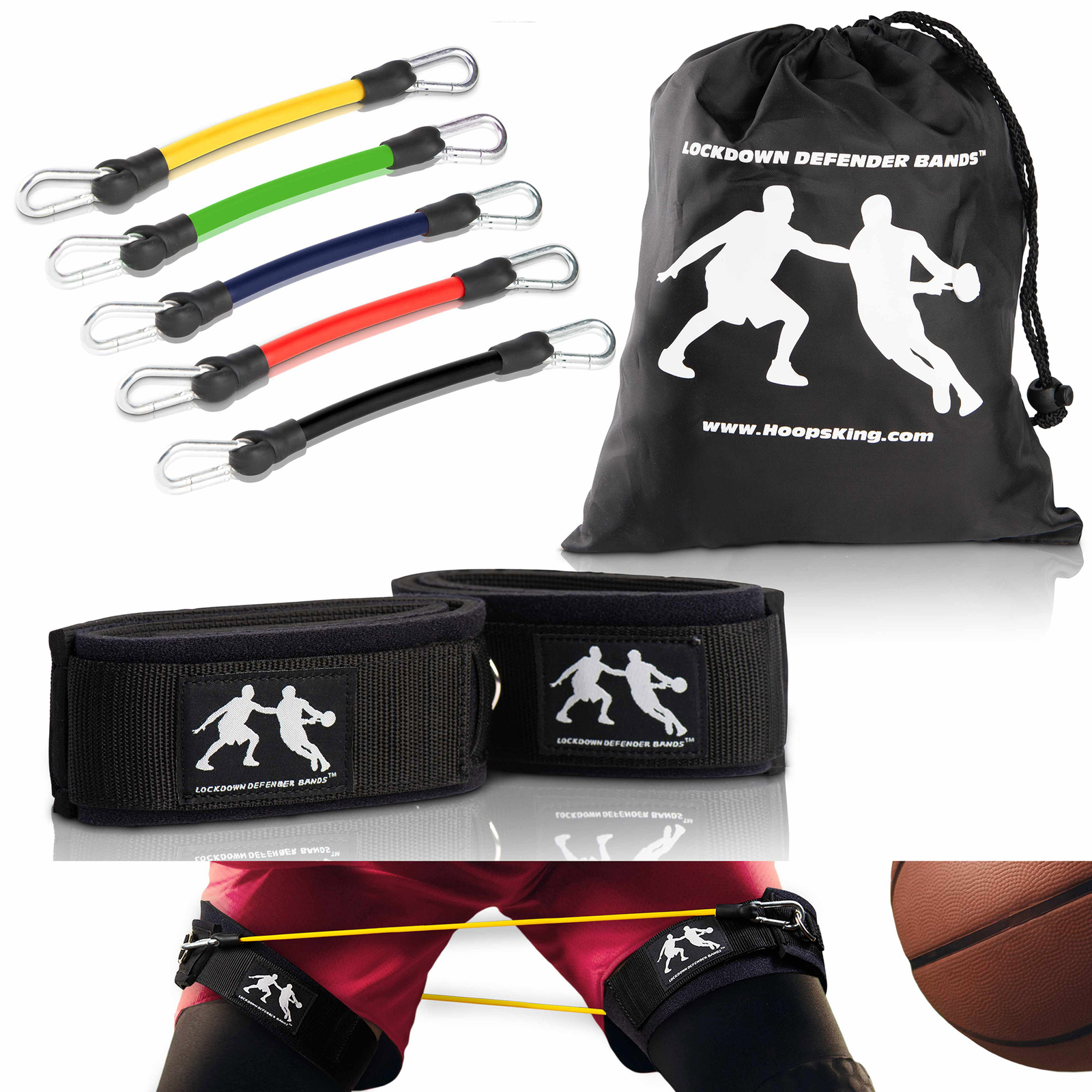 Lockdown Lateral Resistance Bands | Speed, Quickness, Fitness, & Toning
