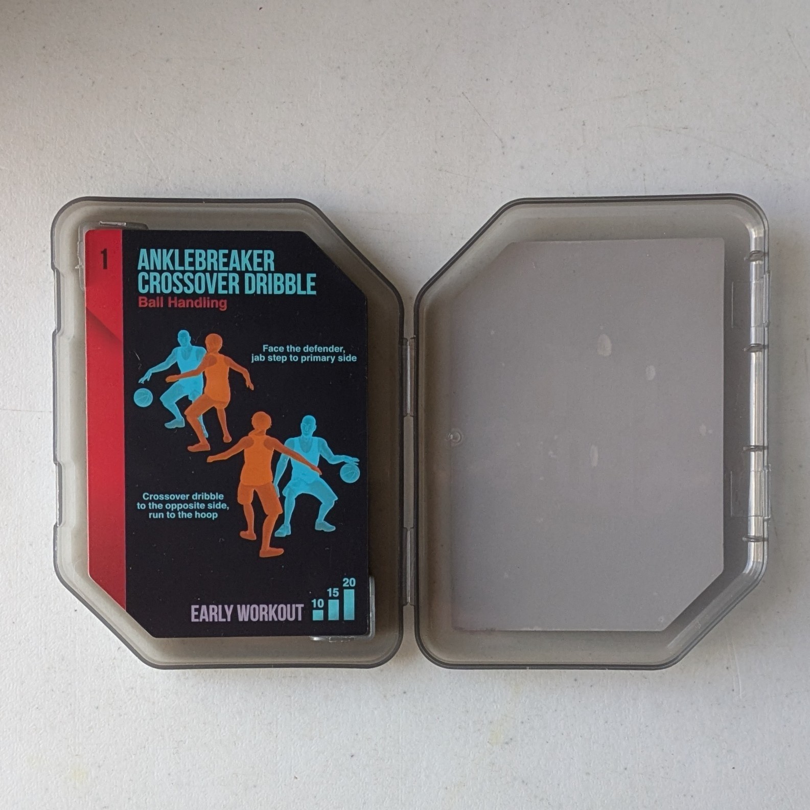 Hot Shots Basketball Drill Cards 64 Waterproof Cards Skills Training & Coaching