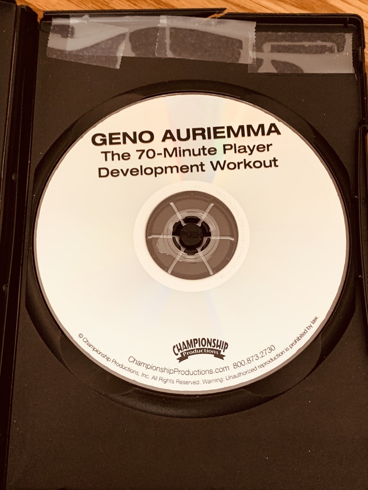 Championship Productions Geno Auriemma Teaching Offense & Player Development Lot
