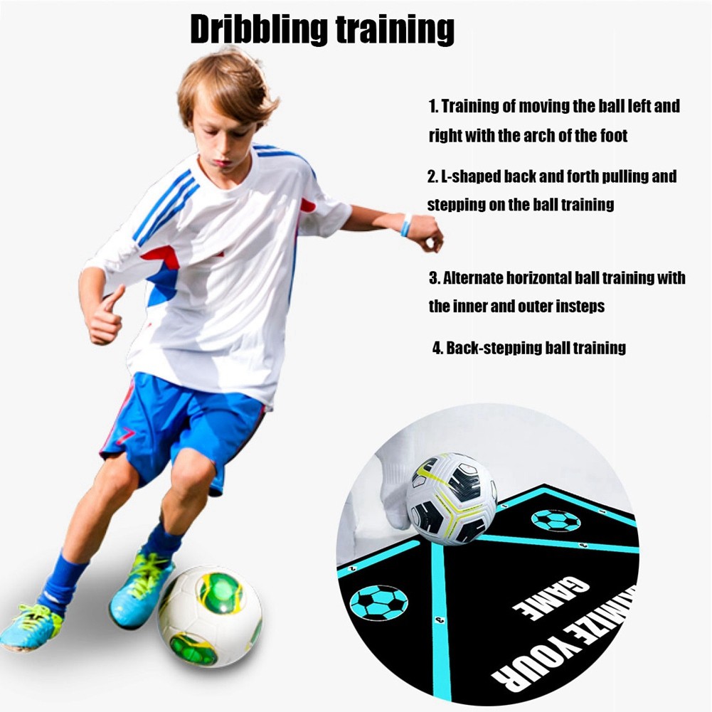 Training Pad Silent Non-Slip Shock Absorption Footstep Training Mat Q5X58501