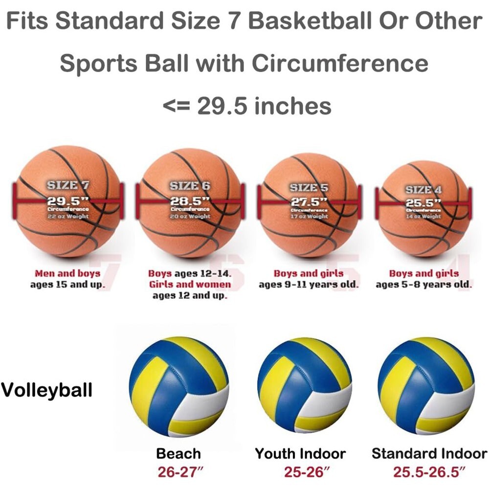1Pcs NBA Basketball Bag Soccer Ball Football Volleyball Softball Sports Ball Bag