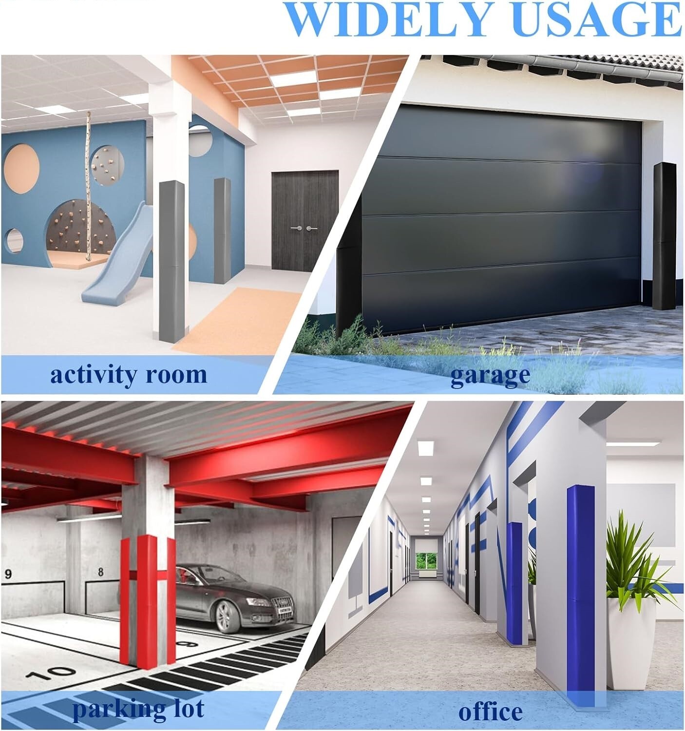 Wall Corner Guards&Edge Protector, Heavy Duty Wall Corner Protective Safety Pad