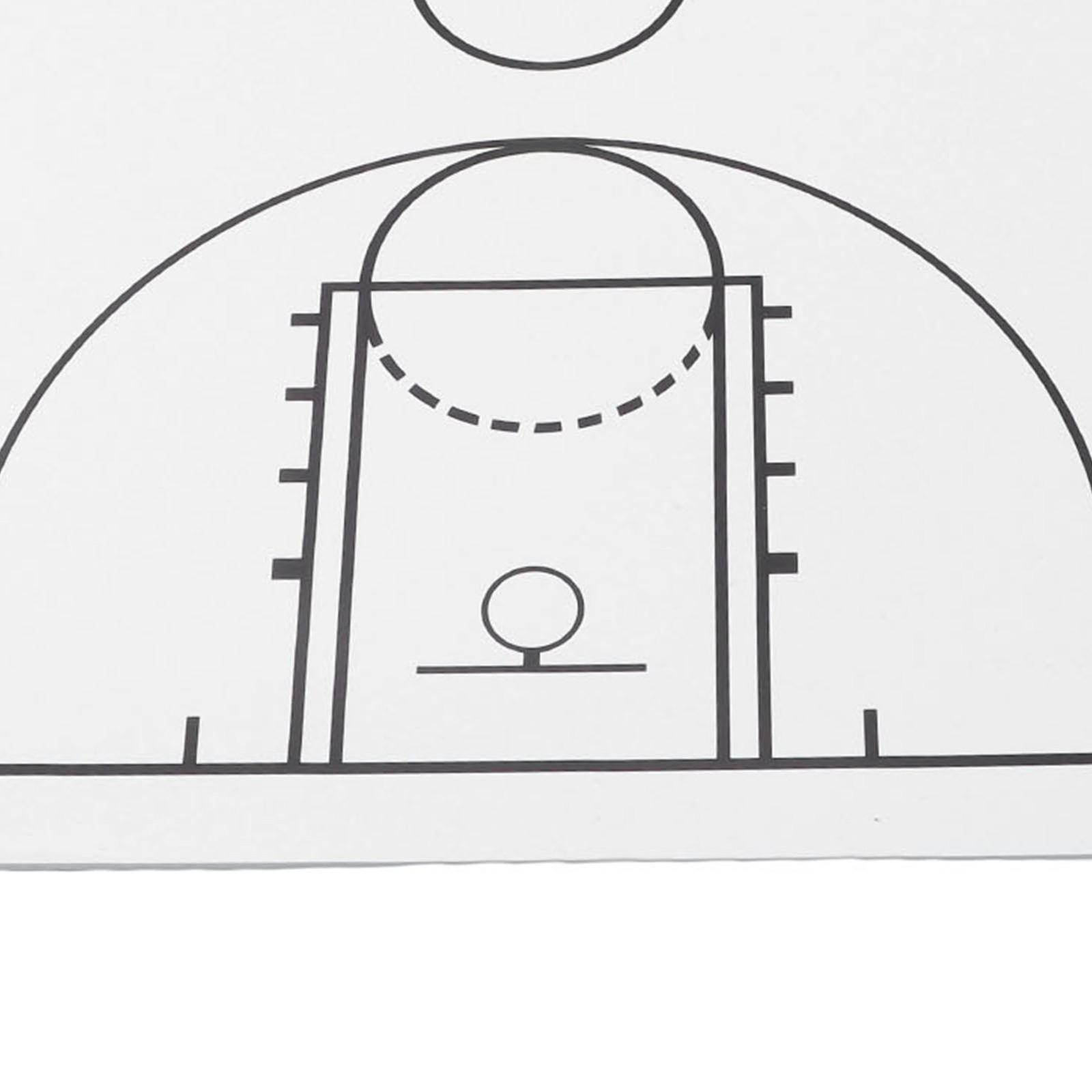 Spacious Basketball Coaching Board For Plays Strategy Whiteboard For Coache PMJE