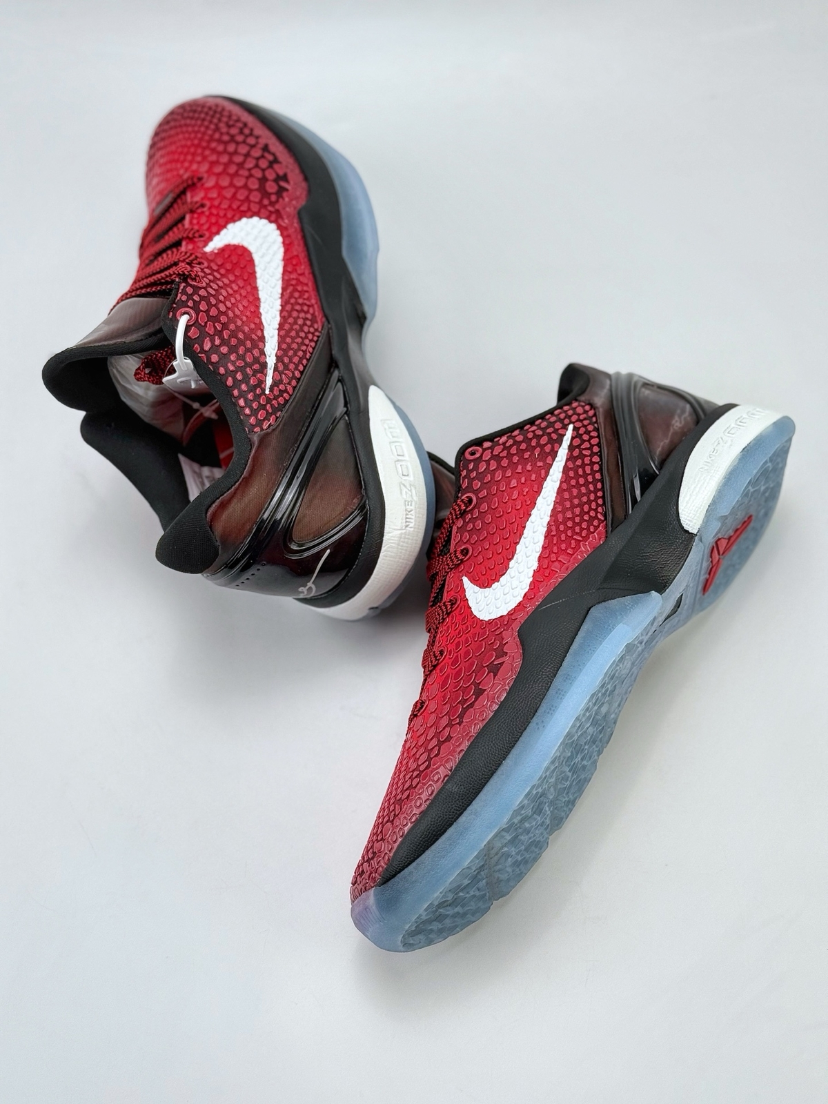 New NK Zoom KOBE 6 Protro “All-Star” Black Red Mens Athletic Shoes Authentic