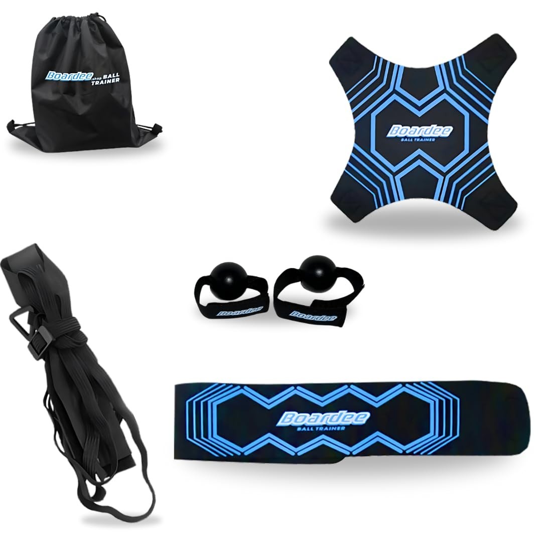 Volleyball Training Equipment Set – Rebounder with Waist Belt & Elastic Cord for