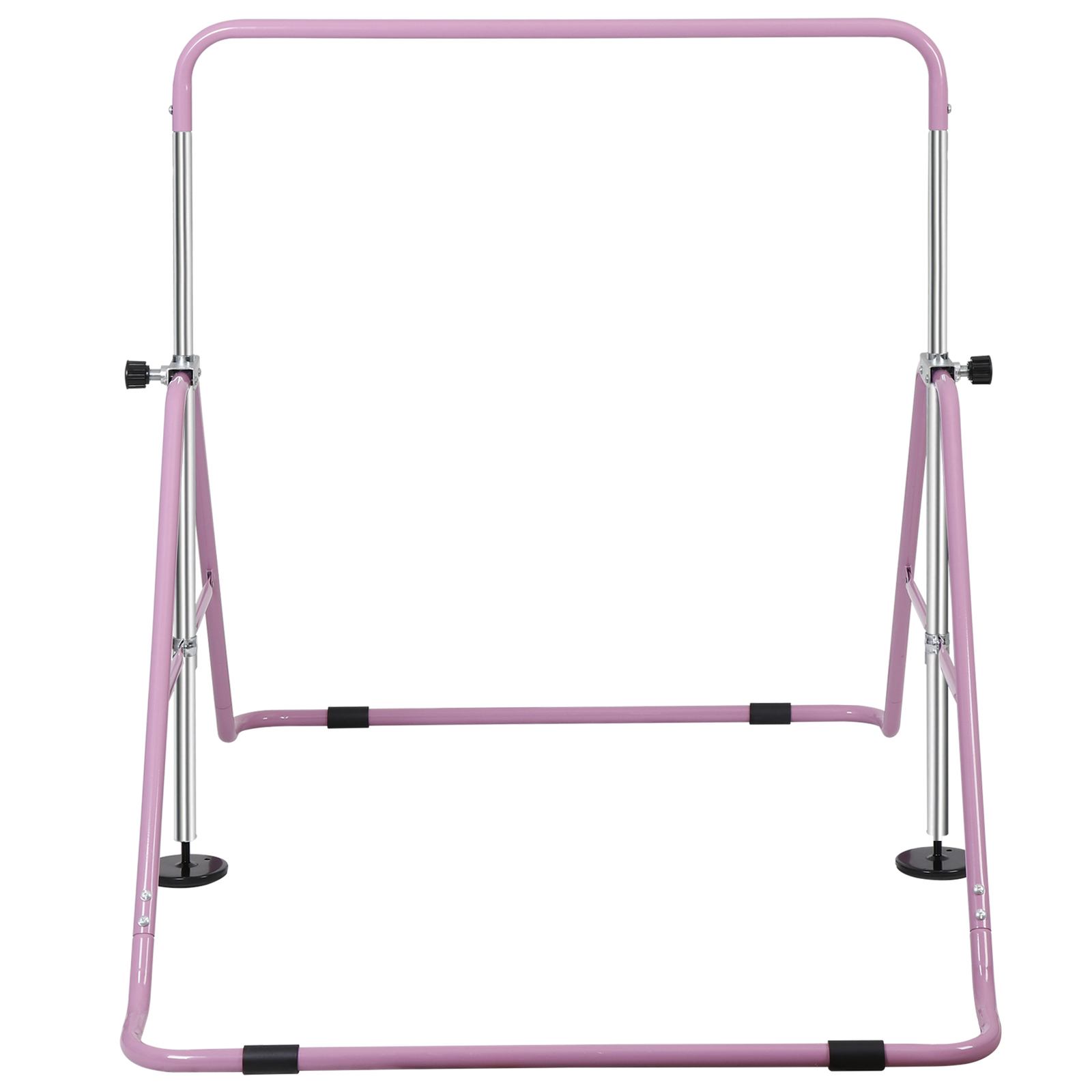 Gymnastics Training Bar Height Adjustable 35″ to 51″ Horizontal Kip Bar for Kids