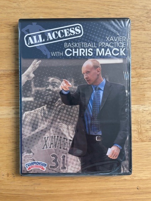 NEW All Access Xavier Basketball Practice with Chris Mack Coaching DVD