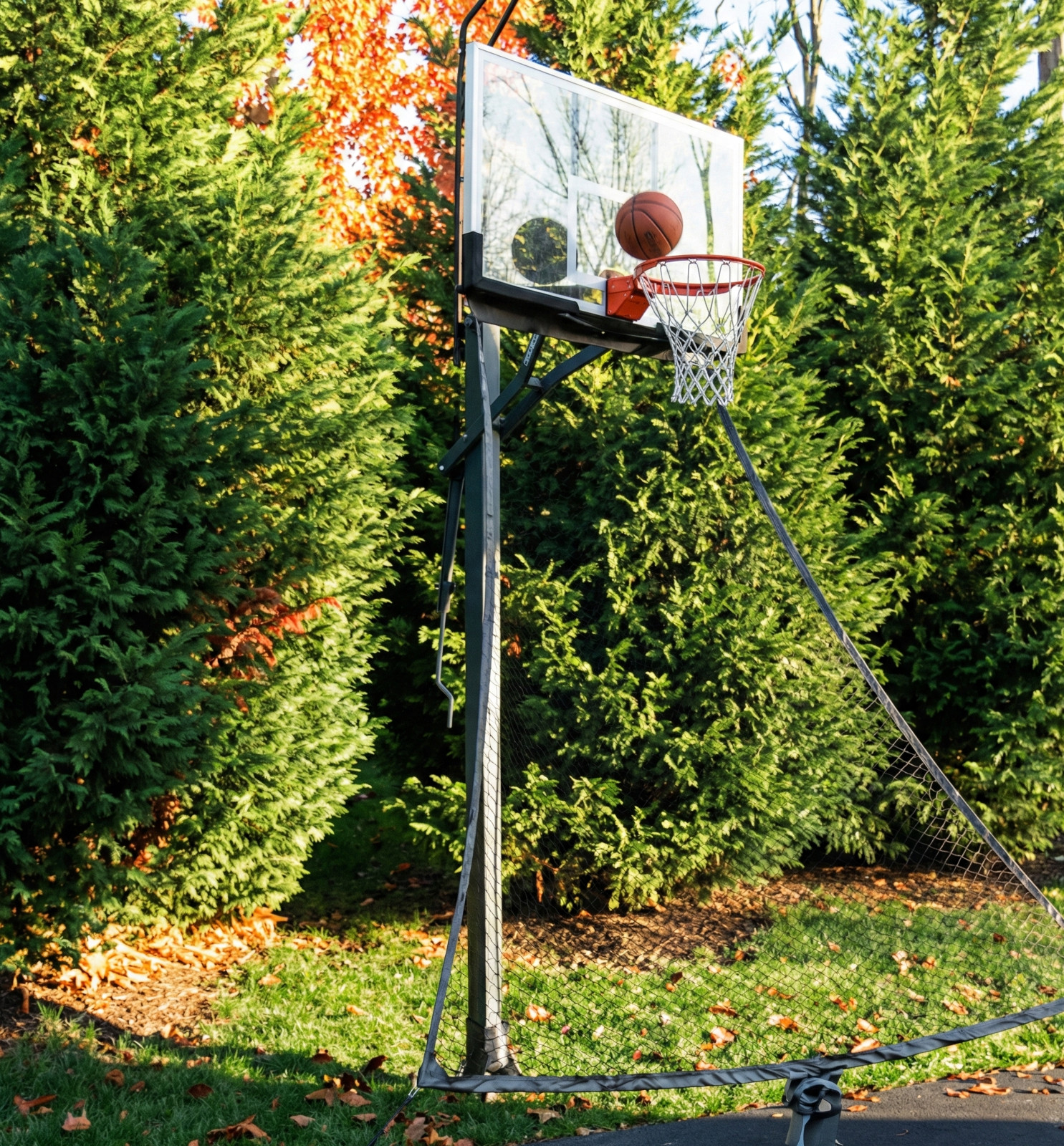 Lifetime Basketball Roll Back Net – 12347 Ball Return Net Rollback System New