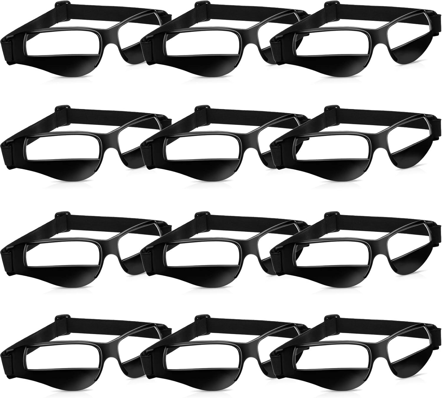 Adjustable Basketball Dribbling Goggles – 12 Pack Training Aid for All Ages